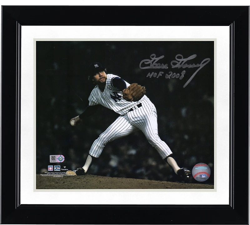 Goose Gossage New York Yankees Autographed 8" x 10" Pitching Photograph with "HOF 2008" Inscription