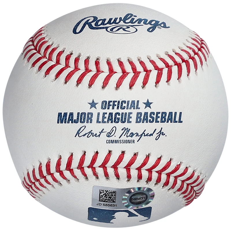 Baseball autographié par Goose Gossage des Yankees de New York avec l'inscription « MLB Debut 4-16-72 »