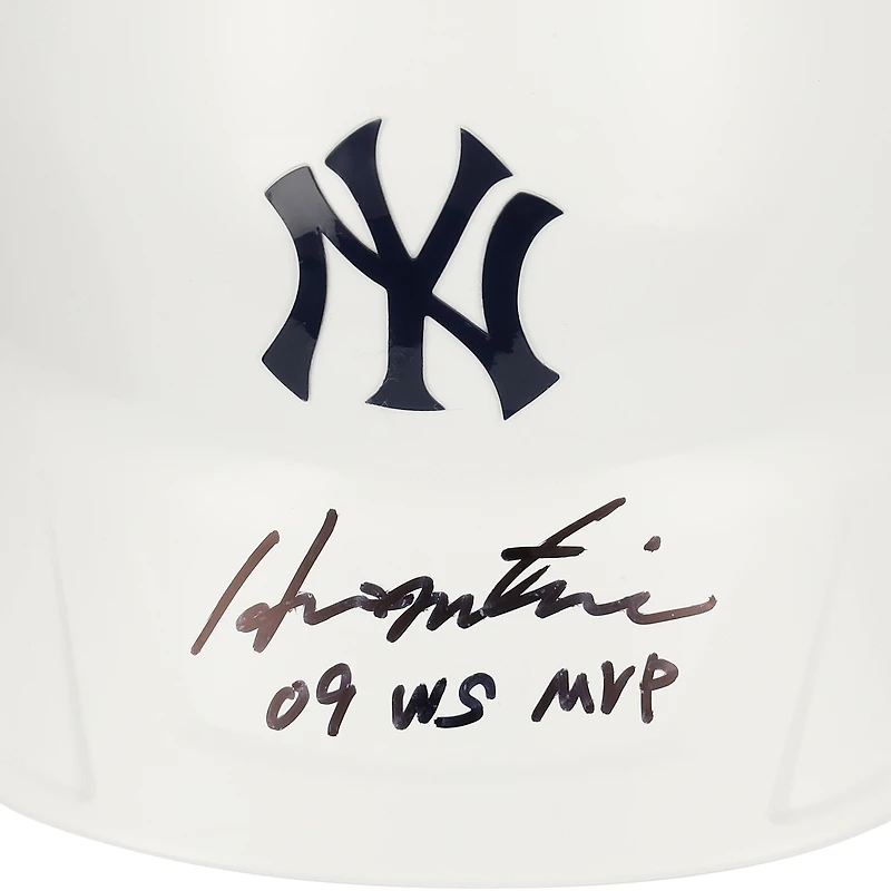 Hideki Matsui New York Yankees Autographed Alternate Chrome Rawlings Mach Pro Replica Batting Helmet with "2009 WS MVP" Inscription - Fanatics Exclusive