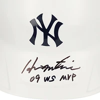 Hideki Matsui New York Yankees Autographed Alternate Chrome Rawlings Mach Pro Replica Batting Helmet with "2009 WS MVP" Inscription - Fanatics Exclusive