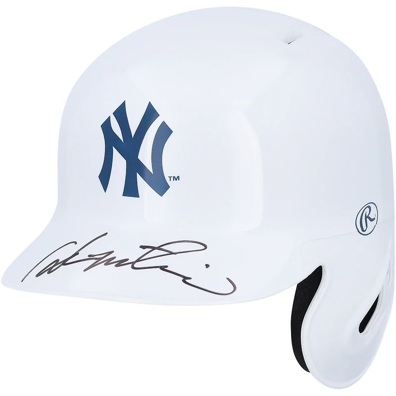 Hideki Matsui New York Yankees Autographed Rawlings Alternate Chrome Mini Batting Helmet - Fanatics Exclusive