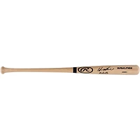 Hideki Matsui New York Yankees Autographed Rawlings Blonde Pro Model Bat with "Godzilla" Inscription