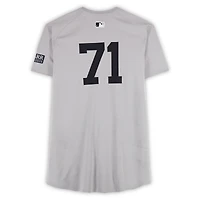 Ian Hamilton New York Yankees ALDS Player-Worn #71 Gray Nike Jersey vs. Kansas City Royals on October 10, 2024