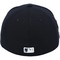 Casquette New Era bleu marine des Yankees de New York, fournie par Ian Hamilton, contre les Dodgers de Los Angeles, le 30 octobre 2024 - Match 5 des Séries mondiales