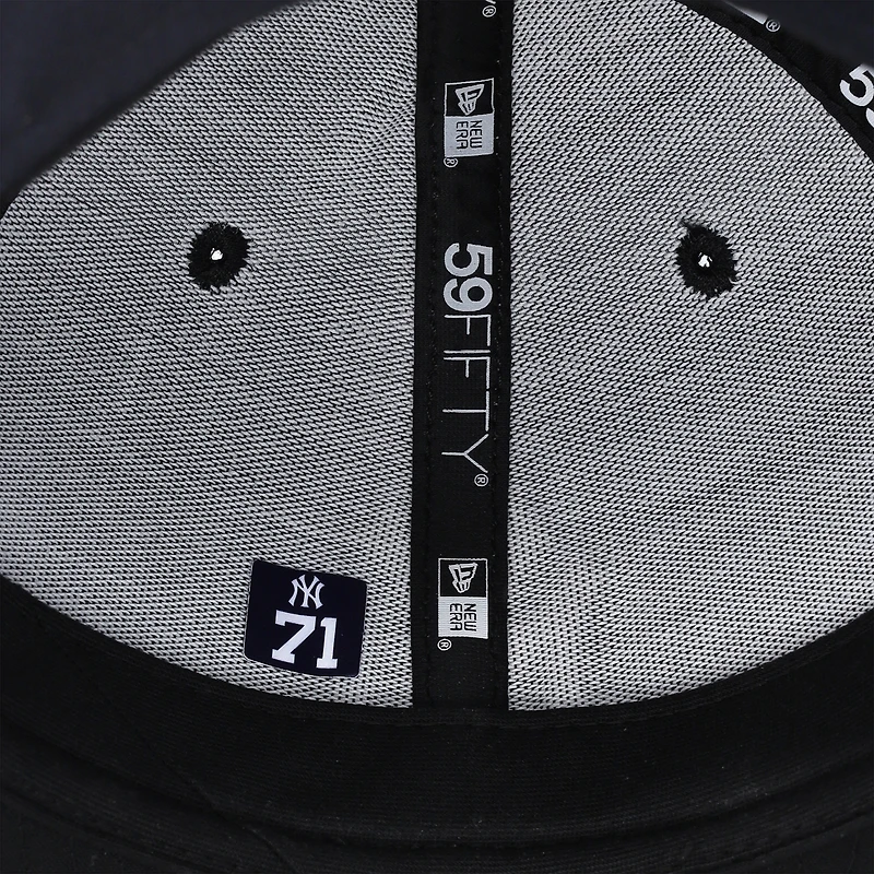 Casquette New Era bleu marine des Yankees de New York, fournie par Ian Hamilton, contre les Dodgers de Los Angeles, le 30 octobre 2024 - Match 5 des Séries mondiales