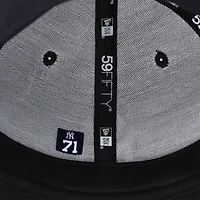 Casquette New Era bleu marine des Yankees de New York, fournie par Ian Hamilton, contre les Dodgers de Los Angeles, le 30 octobre 2024 - Match 5 des Séries mondiales