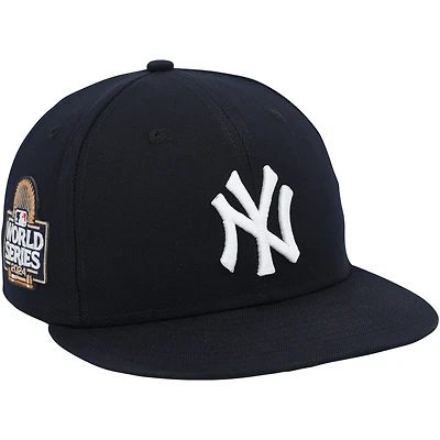 Casquette New Era bleu marine des Yankees de New York, fournie par Ian Hamilton, contre les Dodgers de Los Angeles, le 30 octobre 2024 - Match 5 des Séries mondiales