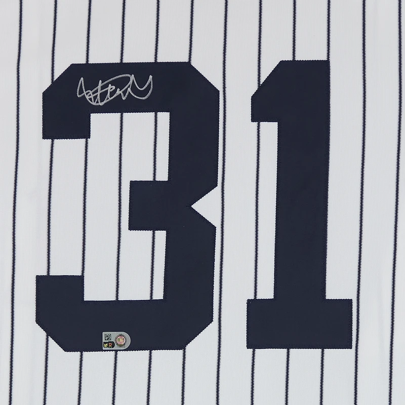 Ichiro Suzuki New York Yankees Autographed White 2014 Mitchell & Ness Jersey