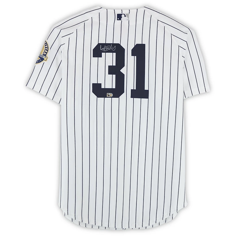 Ichiro Suzuki New York Yankees Autographed White Mitchell & Ness Authentic Jersey