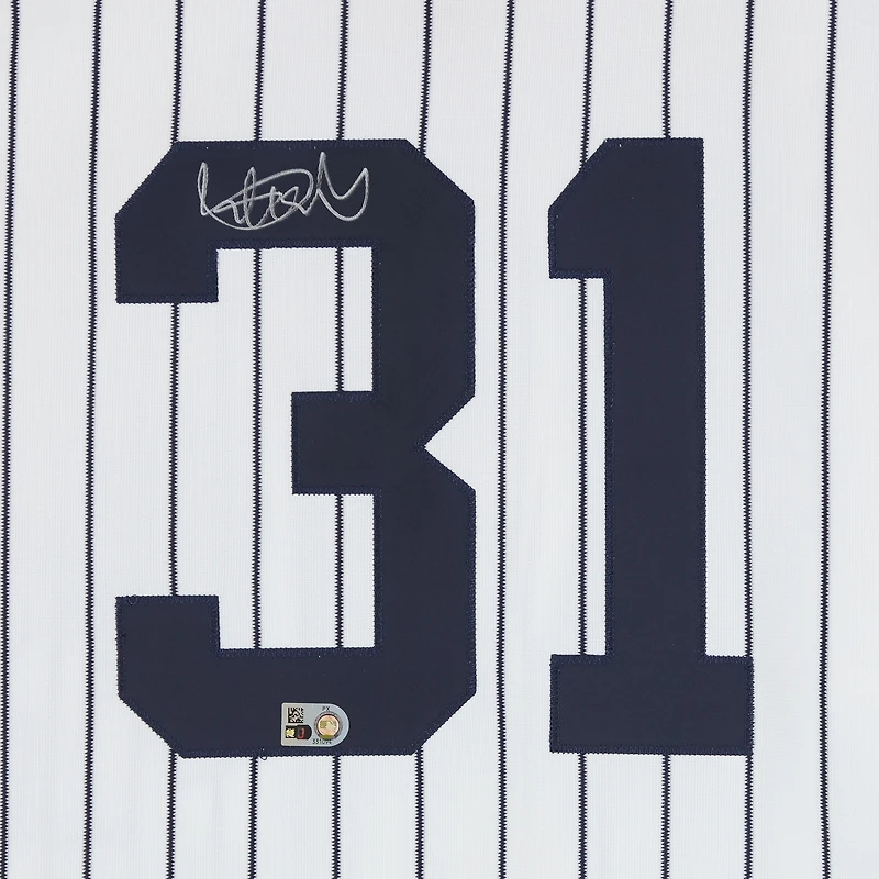 Ichiro Suzuki New York Yankees Autographed White Mitchell & Ness Authentic Jersey  