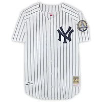Ichiro Suzuki New York Yankees Autographed White Mitchell & Ness Authentic Jersey with "HOF 2025" Inscription 