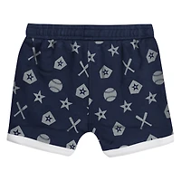Ensemble de couvre-couches 2 pièces pour bébé bleu marine New York Yankees On Deck
