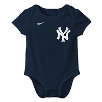 Body Nike Aaron Judge bleu marine avec nom et numéro des Yankees de New York pour bébé