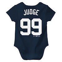 Body Nike Aaron Judge bleu marine avec nom et numéro des Yankees de New York pour bébé