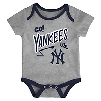 Ensemble trois pièces pour bébé Outerstuff New York Yankees All Day Play