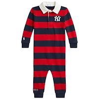 Infant Polo Ralph Lauren  Navy/Red Yankees  Coverall