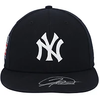 Jasson Domínguez New York Yankees Autographed Game-Used Navy New Era Cap vs. Philadelphia Phillies on July 27, 2025 - Hall of Fame Weekend