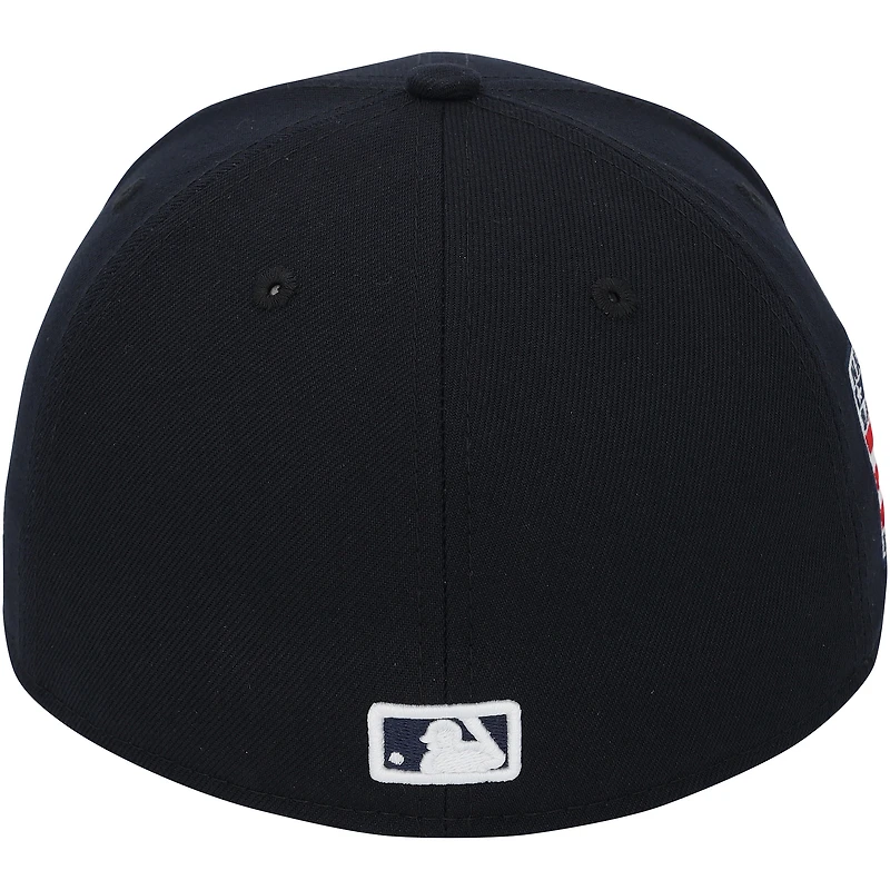 Jasson Domínguez New York Yankees Autographed Game-Used Navy New Era Cap vs. Philadelphia Phillies on July 27, 2025 - Hall of Fame Weekend