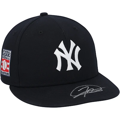 Jasson Domínguez New York Yankees Autographed Game-Used Navy New Era Cap vs. Philadelphia Phillies on July 27, 2025 - Hall of Fame Weekend