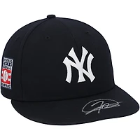 Jasson Domínguez New York Yankees Autographed Game-Used Navy New Era Cap vs. Philadelphia Phillies on July 27, 2025 - Hall of Fame Weekend