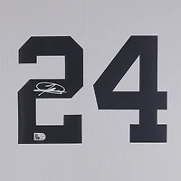 Jasson Domínguez New York Yankees Autographed Gray Nike Limited Jersey