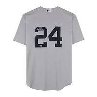 Jasson Domínguez New York Yankees Autographed Gray Nike Replica Jersey