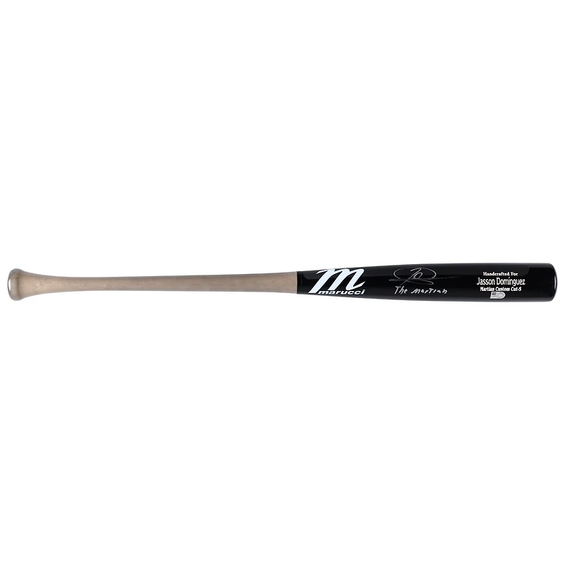 Jasson Domínguez New York Yankees Autographed Marucci Game Model Bat with "The Martian" Inscription