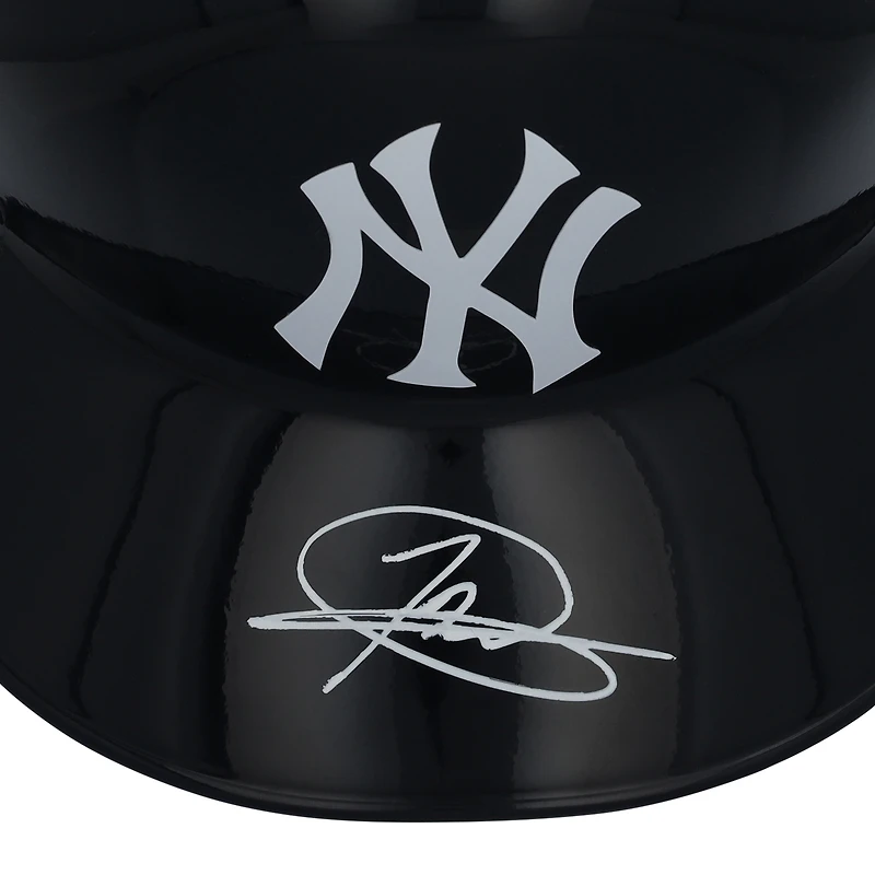 Casque de frappeur réplique autographié par Jasson Domínguez des Yankees de New York