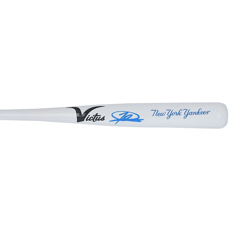 Jasson Domínguez New York Yankees Autographed Victus Team ID Mini Bat