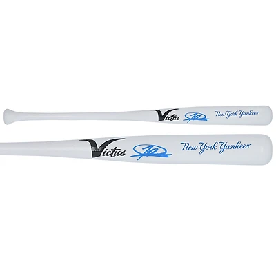 Jasson Domínguez New York Yankees Mini batte autographiée Victus Team ID