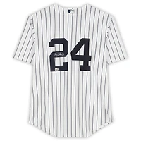 Maillot Nike blanc autographié par Jasson Dominguez des Yankees de New York, réplique, V106832, Jasson Dominguez, AUT BB, 45737, AUTJERBSB, JRSYDO0109