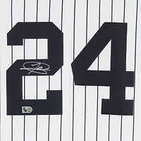 Maillot Nike blanc autographié par Jasson Dominguez des Yankees de New York, réplique, V106832, Jasson Dominguez, AUT BB, 45737, AUTJERBSB, JRSYDO0109