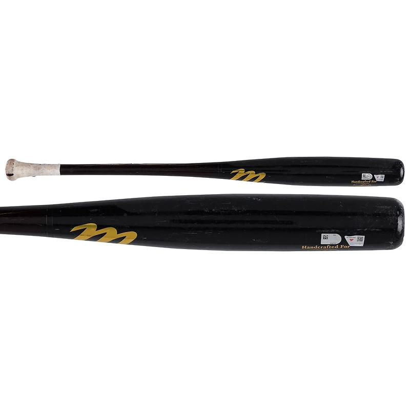 Jasson Domínguez New York Yankees Game-Used Black Marucci Broken Bat vs. Baltimore Orioles on September 18, 2025