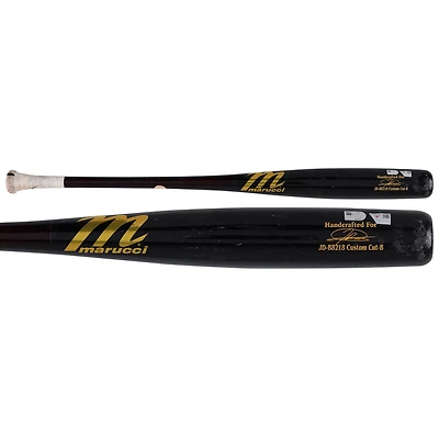 Jasson Domínguez New York Yankees Game-Used Black Marucci Broken Bat vs. Baltimore Orioles on September 18, 2025