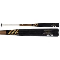 Jasson Domínguez New York Yankees Game-Used Black Marucci Broken Bat vs. Miami Marlins on August 3, 2025