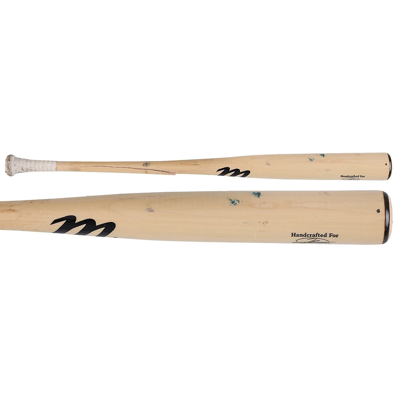 Jasson Domínguez New York Yankees Game-Used Tan Marucci Broken Bat vs. Toronto Blue Jays on July 21, 2025