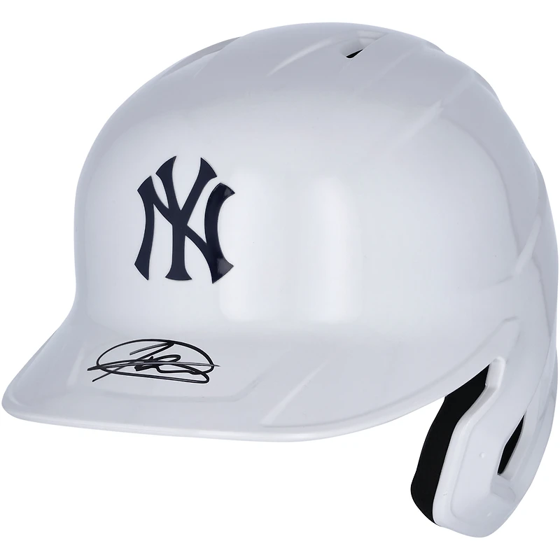 Casque de frappeur réplique chromé alternatif des Yankees de New York de Jasson Dominguez - Exclusivité Fanatics