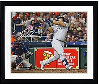 Jasson Dominguez New York Yankees Autographed 16" x 20" Home Run Photograph