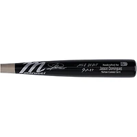 Jasson Dominguez New York Yankees Autographed Marucci Game Model Bat with "MLB Debut 9-1-23" Inscription