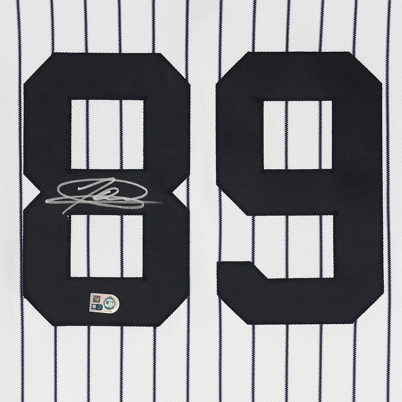 Jasson Dominguez New York Yankees Autographed Nike Authentic Jersey