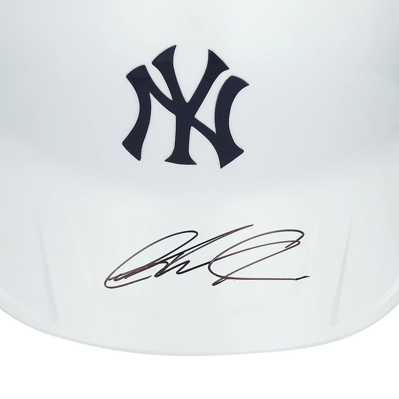Jazz Chisholm Jr. New York Yankees Autographed Alternate Chrome Replica Batting Helmet 