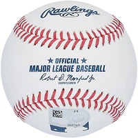 Baseball autographié par Jazz Chisholm Jr. des Yankees de New York