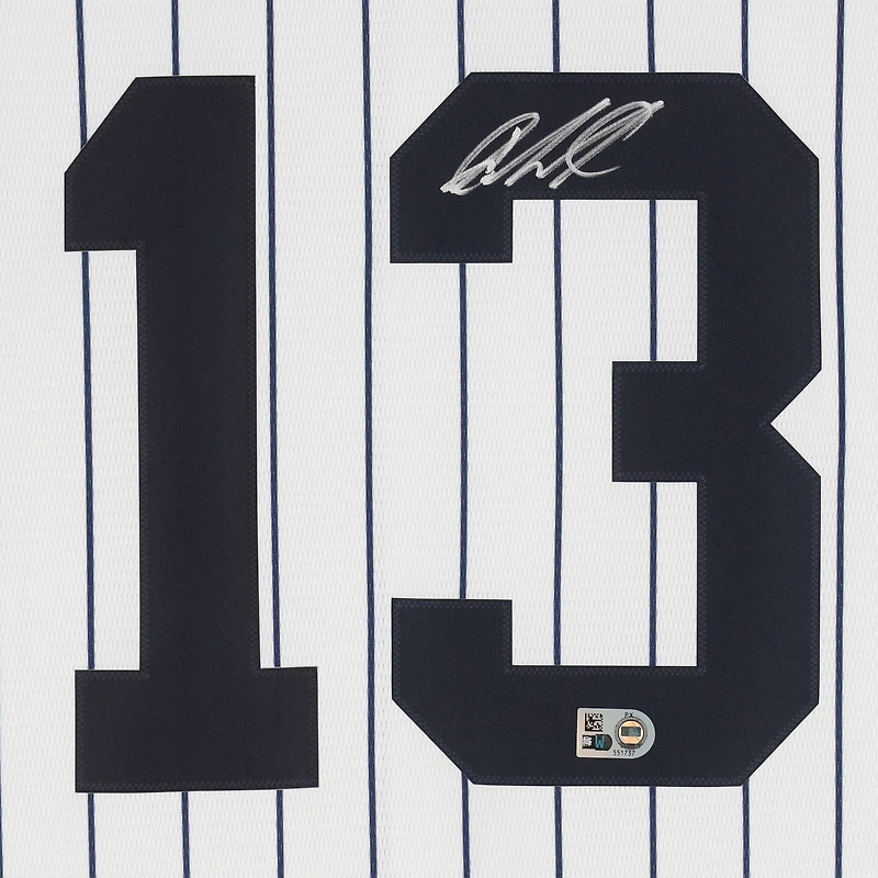 Jazz Chisholm Jr. New York Yankees Autographed White Nike Replica Jersey