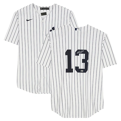 Jazz Chisholm Jr. New York Yankees Autographed White Nike Replica Jersey