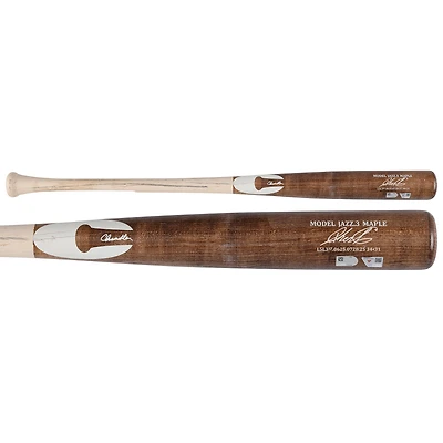Jazz Chisholm Jr. New York Yankees Game-Used Brown Chandler Broken Bat vs. Detroit Tigers on September 11, 2025