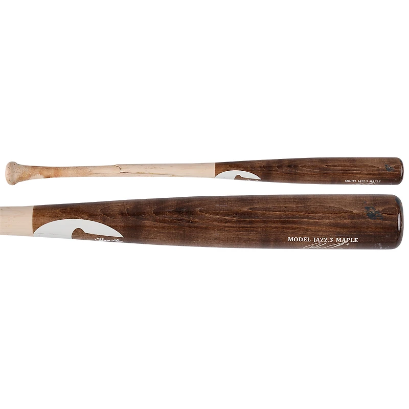 Jazz Chisholm Jr. New York Yankees Game-Used Brown Chandler Broken Bat vs. Minnesota Twins on September 17, 2025