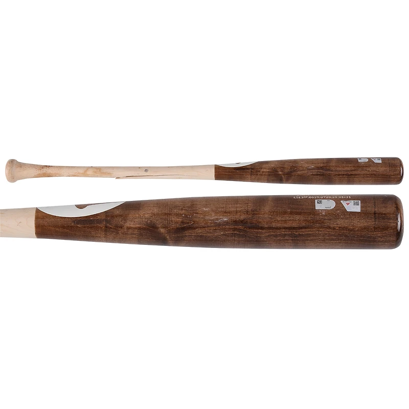 Jazz Chisholm Jr. New York Yankees Game-Used Brown Chandler Broken Bat vs. Minnesota Twins on September 17, 2025