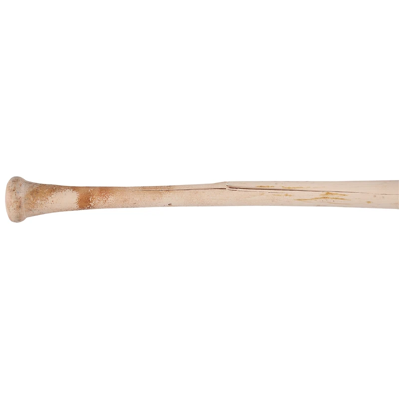 Jazz Chisholm Jr. New York Yankees Game-Used Brown Chandler Broken Bat vs. Minnesota Twins on September 17, 2025