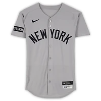 Jazz Chisholm Jr. New York Yankees Game-Used #13 Gray Nike Jersey vs. Houston Astros on September 4, 2025