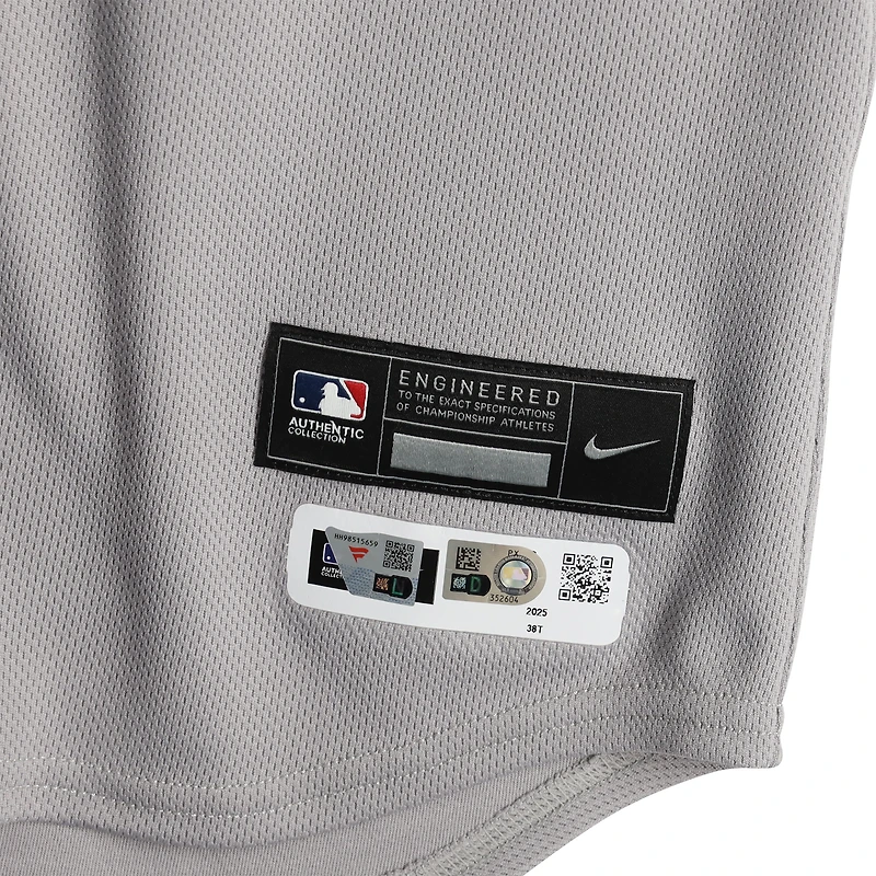 Jazz Chisholm Jr. New York Yankees Game-Used #13 Gray Nike Jersey vs. Houston Astros on September 4, 2025